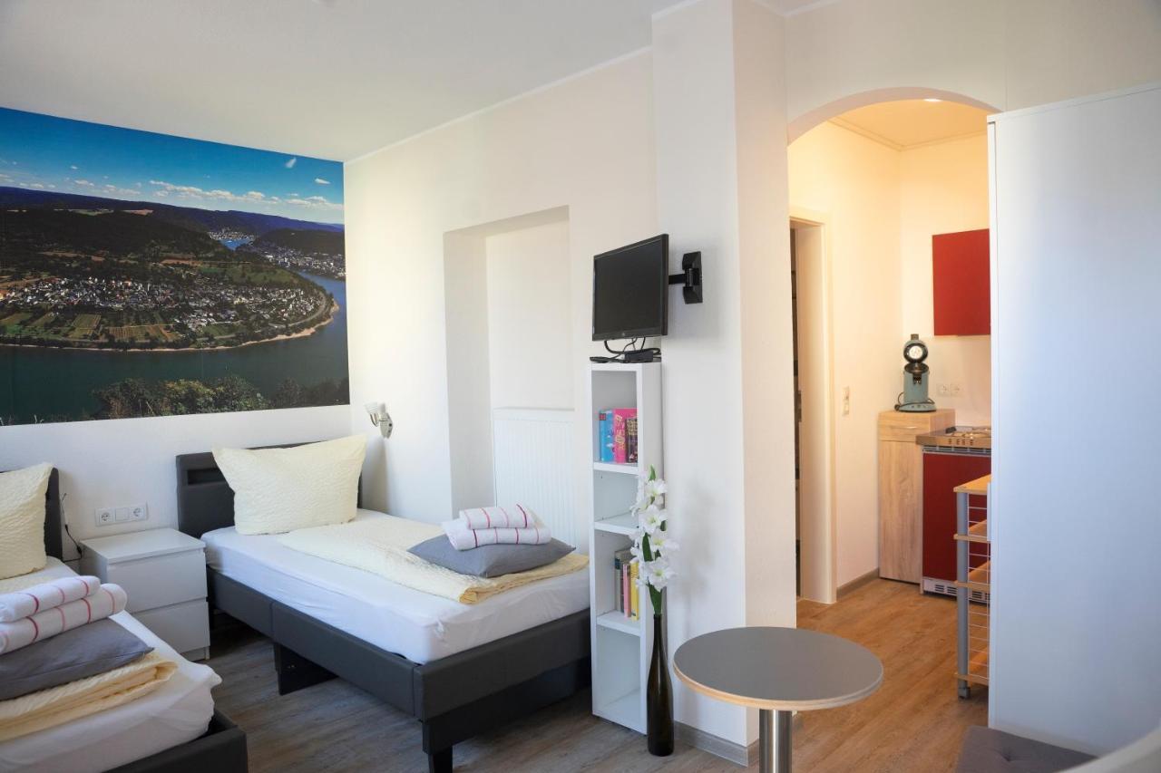 Apartmán Niedersburger Eck, Wandern, Radfahren, Geniessen, Erholen Boppard Exteriér fotografie